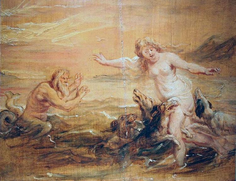 Peter Paul Rubens Scylla et Glaucus Spain oil painting art